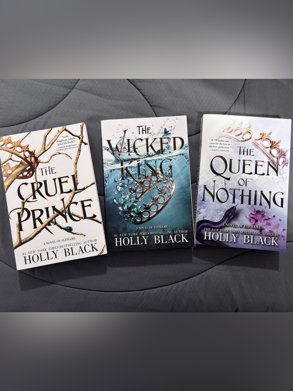 The Wicked King Book - Blue Cover